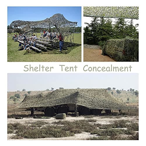 Camouflage Net Camo Netting Blinds Dual Mesh for Decor Courtyard Sunshade Camp Photo Farm Factory Shelter Car Concealment Party Exhibit Backdrop Curtain Ceiling Fence Canopy Cover — view 4