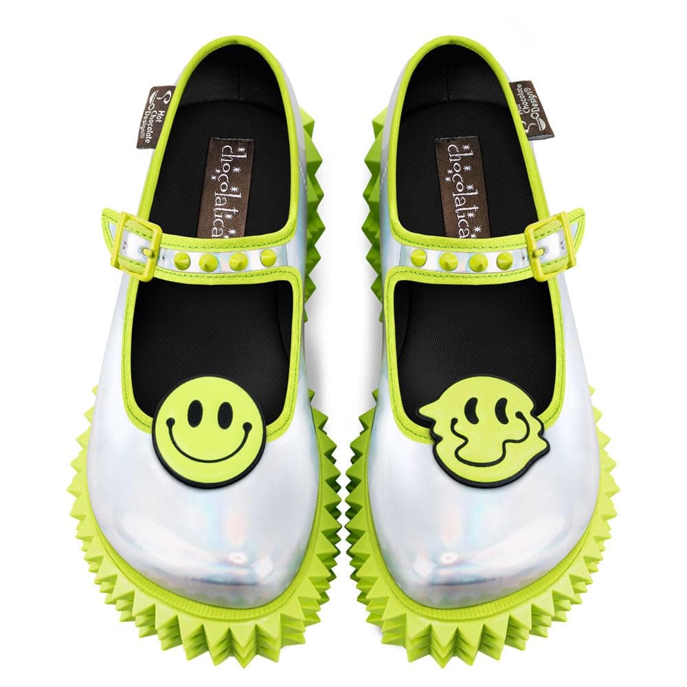 Hot Chocolate Design Chocolaticas Funky Canvas Women's Mary Jane Flat Shoes — view 17