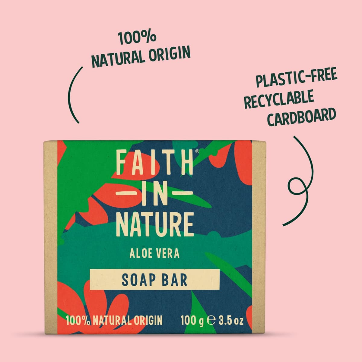 Faith In Nature Aloe Vera Soap 100g (Packing May Vary) — view 5