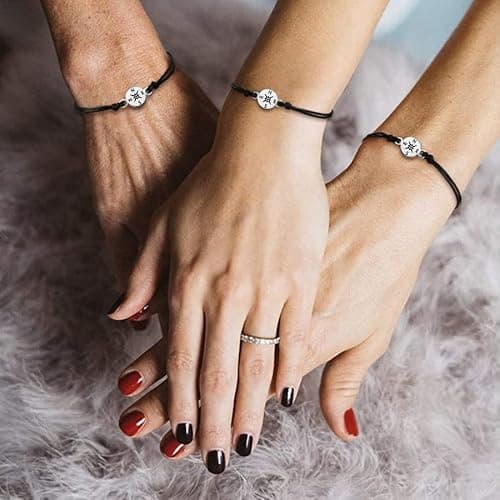 SAM & LORI Graduation Gifts Her Him 2026 High School 5th 6th 8th Grade Preschool College Teen Girls Bracelet Boys Cards Elementary Middle Kindergarten Nursing Daughter Personalized Women Link — view 3