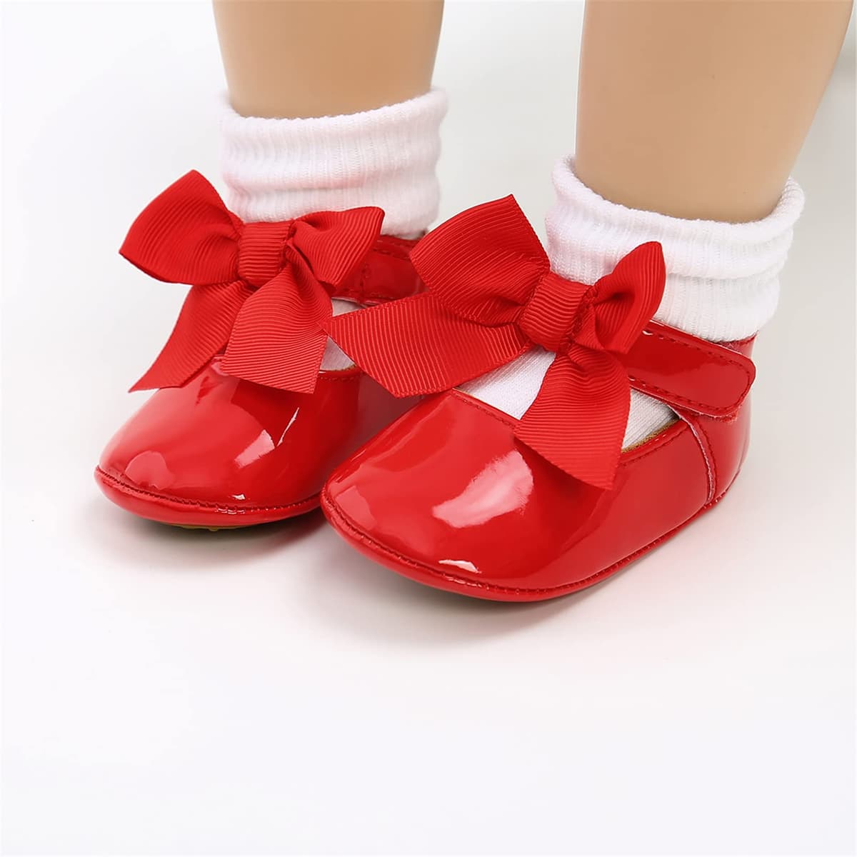 RVROVIC Baby Girl Moccasins Infant Princess Sparkly Premium Lightweight Soft Sole Prewalker Toddler Girls Shoes — view 2