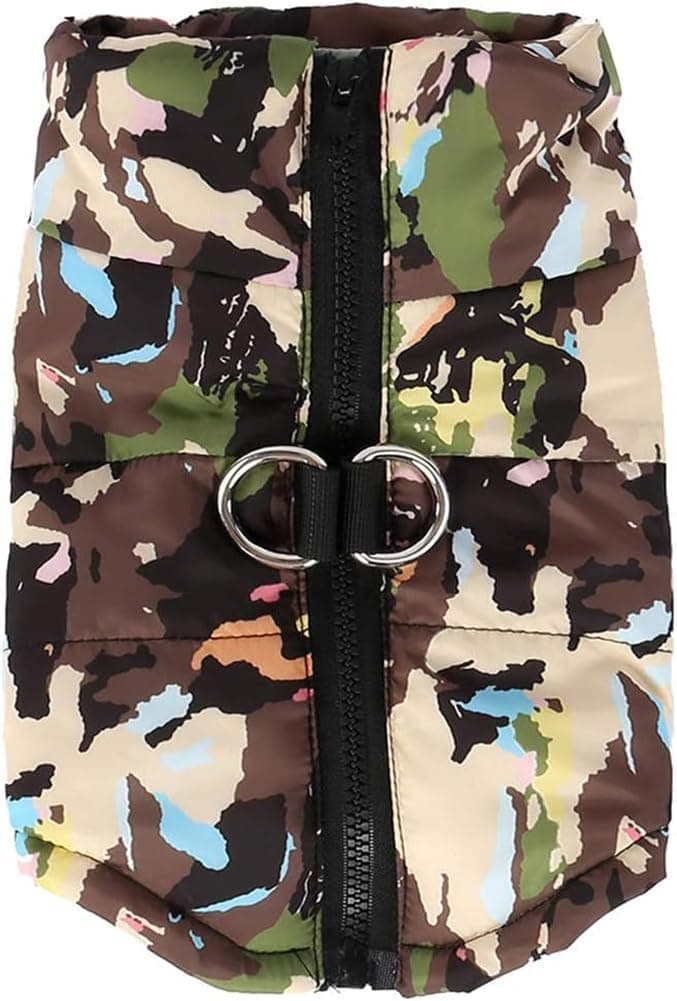 Winter Waterproof Windproof Dog Vest - Warm Dog Jacket for Cold Weather - Camouflage, Small (Teddy, Chihuahua, Yorkshire) Only — view 75
