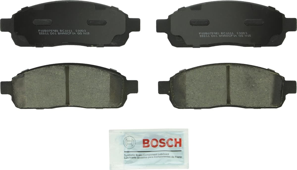 Bosch BC914 QuietCast Premium Ceramic Disc Brake Pad Set For: Acura ILX; Honda Accord, Civic, CR-V, Element, Fit, Front — view 6
