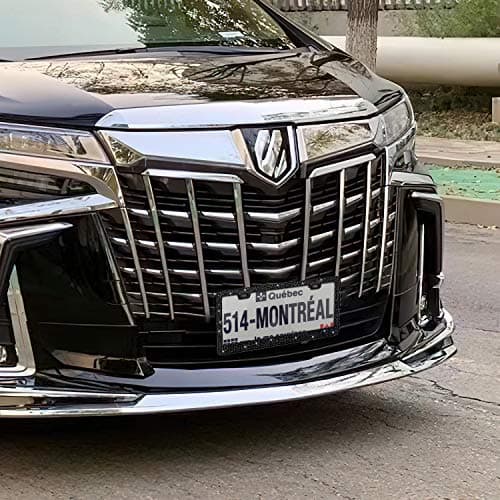 Bling License Plate Frame for Women, 1PCS Sparkly License Plate Frames| Over 1200 pcs 14 Facets Bedazzled Clear Glass Diamond Rhinestone Crystals w/Free Glitter Diamond Box (Black) — view 4