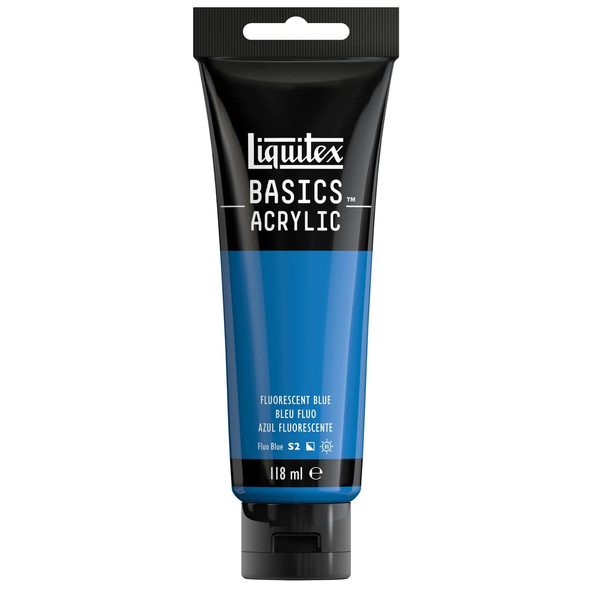 LIQUITEX Basics Acrylic Paint, Mars Black, 118 ml Tube — view 60