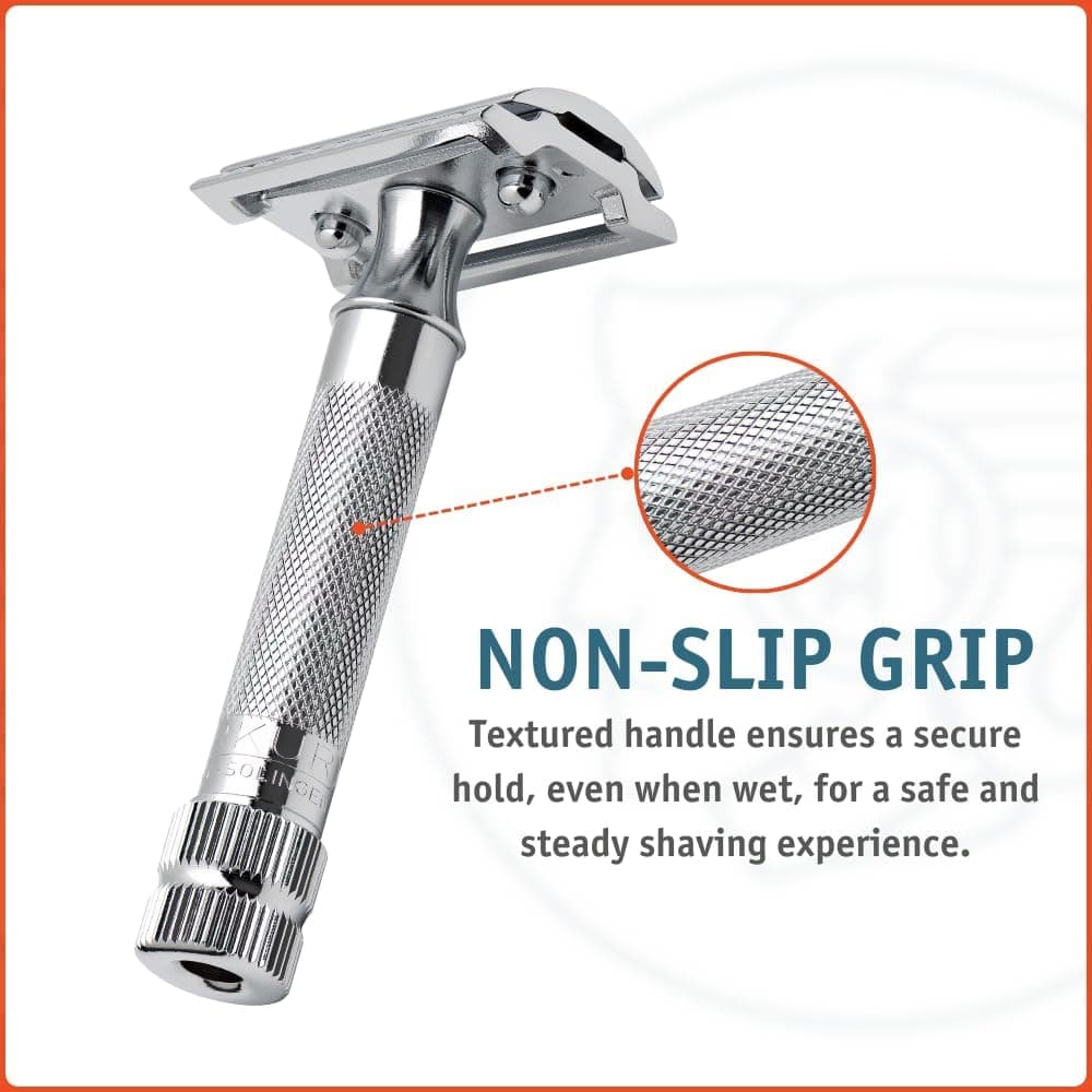 Merkur & Dovo HD 34C Safety Razor Chrome 8cm — view 10
