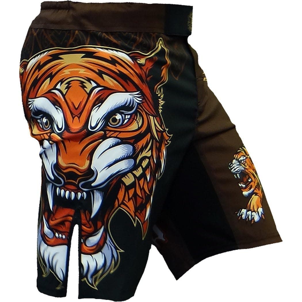 Hardcore Training Fight Shorts Hombre Pantalones Cortos MMA BJJ Boxeo Grappling Fitness No Gi — view 33