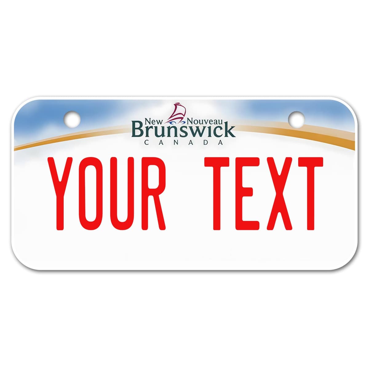Alberta License Plate, 6"×12" Custom License Plate — view 14