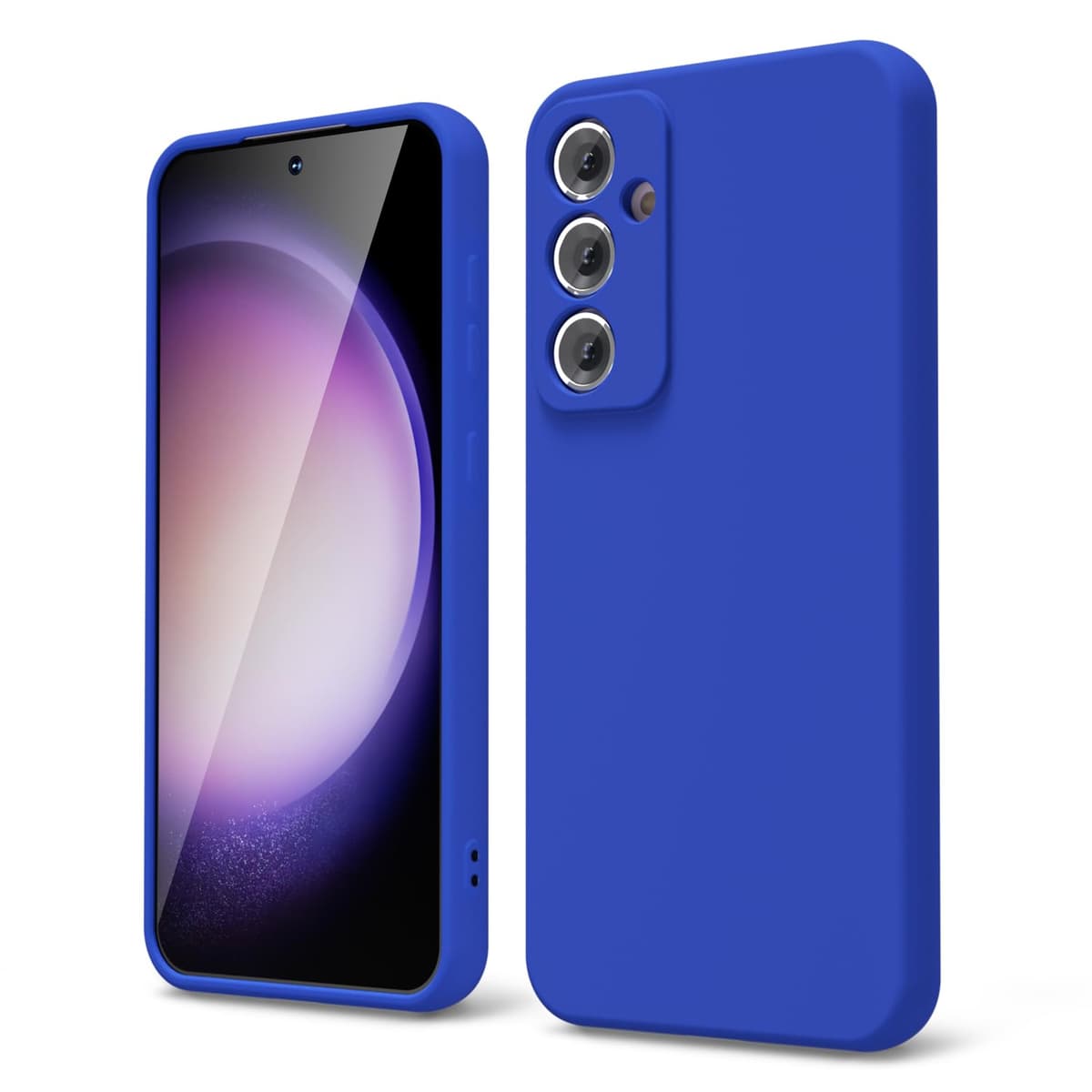 oakxco for Samsung Galaxy S23 Phone Case Liquid Silicone,Cute Thin Slim Soft Rubber TPU Plain Smooth Gel Cover for Women Girl Aesthetic Design, Matte Solid Protective & Shockproof, Burgundy Plum Wine — view 378