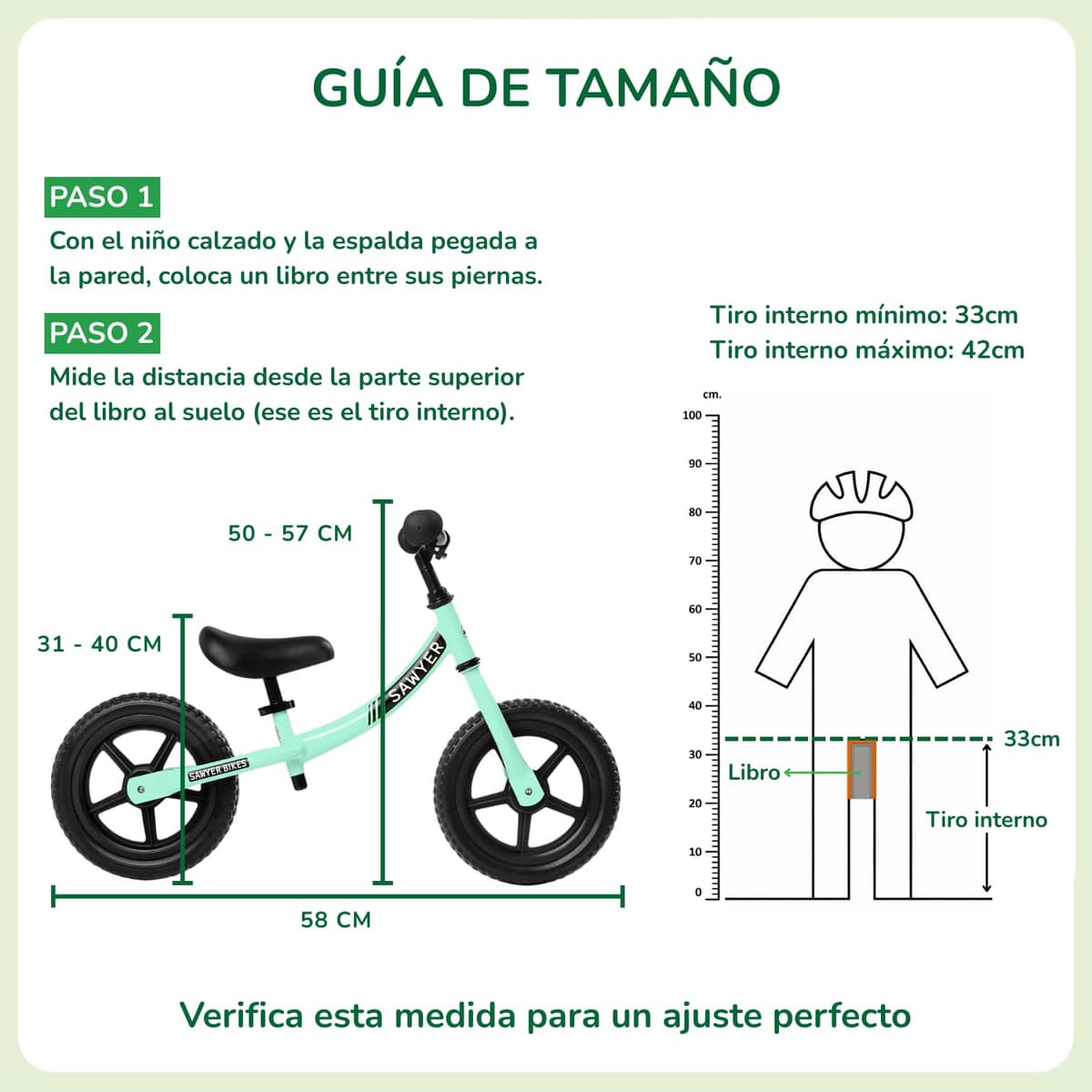 Sawyer Bikes - Bicicleta Sin Pedales Ultraligera - Niños 2, 3, 4 y 5 años — view 5