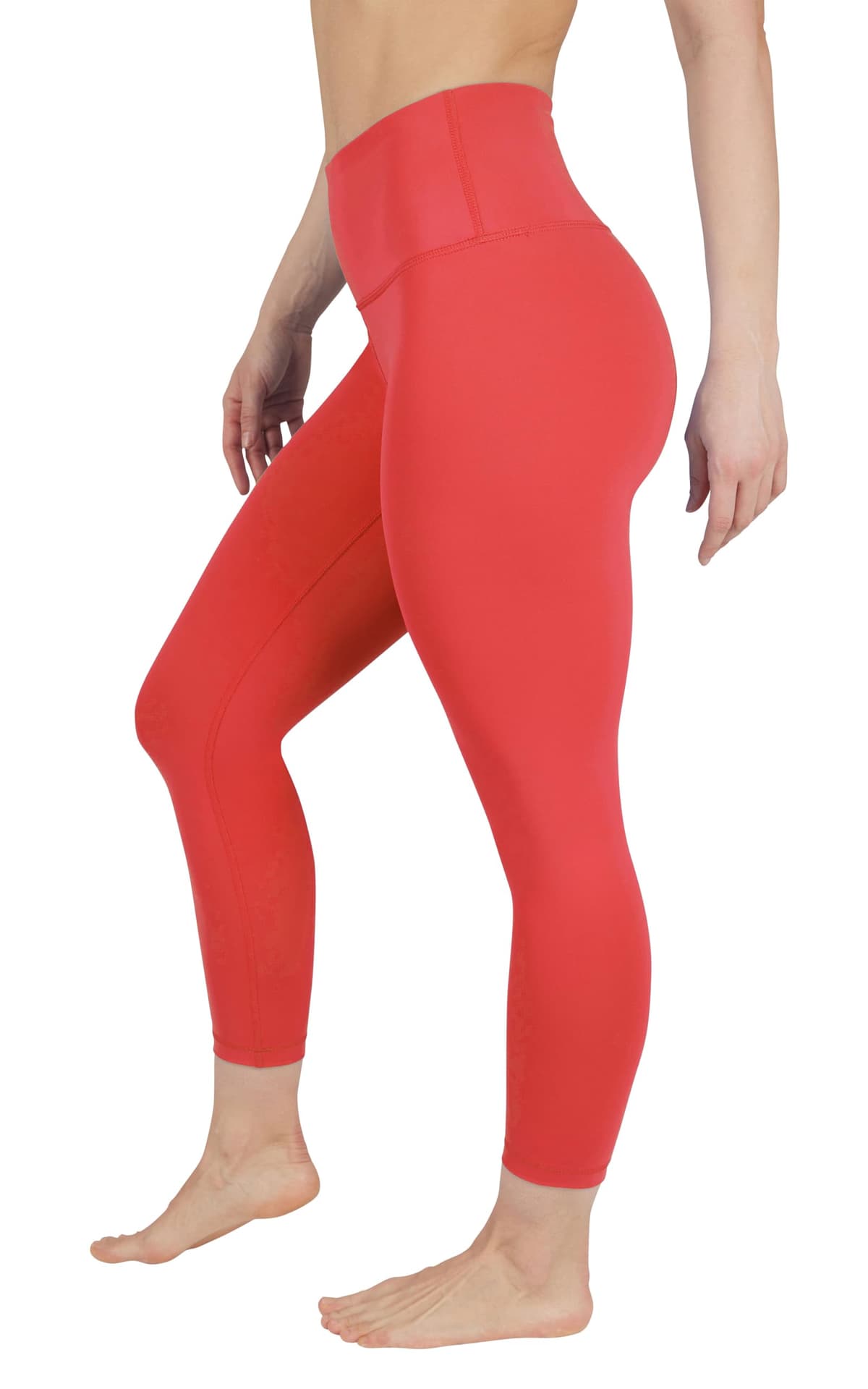 90 Degree By Reflex Womens High Waisted Leggings Capri Workout Yoga Pants — view 15