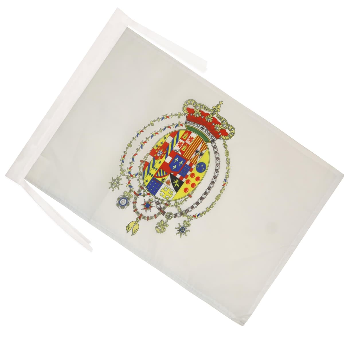 AZ FLAG Bandera de ESPAÑA SIN Armas 45x30cm - BANDERINA ESPAÑOLA SIN Escudo 30 x 45 cm cordeles — view 361