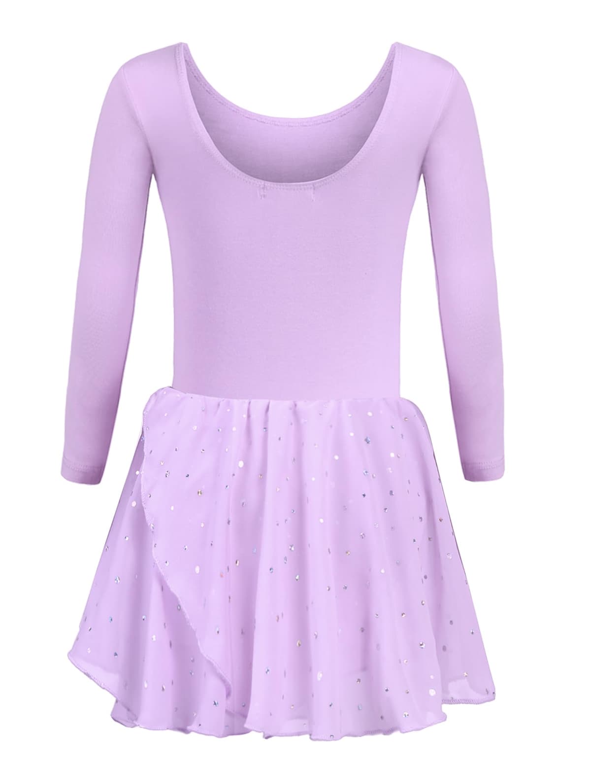 Trudge Ropa de Ballet para Niñas - Vestido Manga Corta de Algodón con Leotardo y Falda Tutú - Traje de Baile — view 13