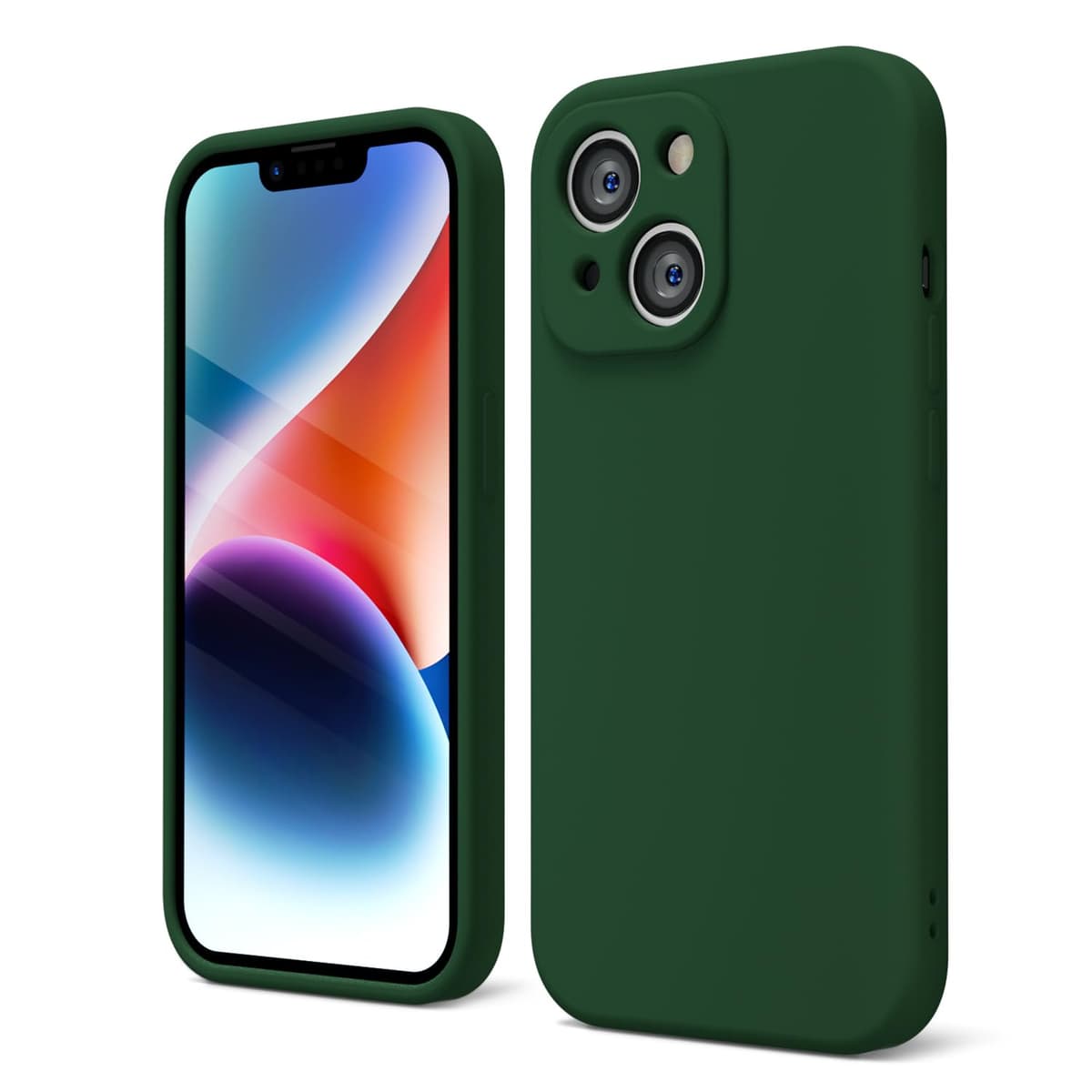 oakxco for iPhone 17 Pro Max Phone Case Liquid Silicone, Cute Thin Slim Grip Soft Rubber Gel for Women Men, Smooth Matte TPU Plain Solid Color Girly Simple Case with Camera Cover, Light Pink — view 1826