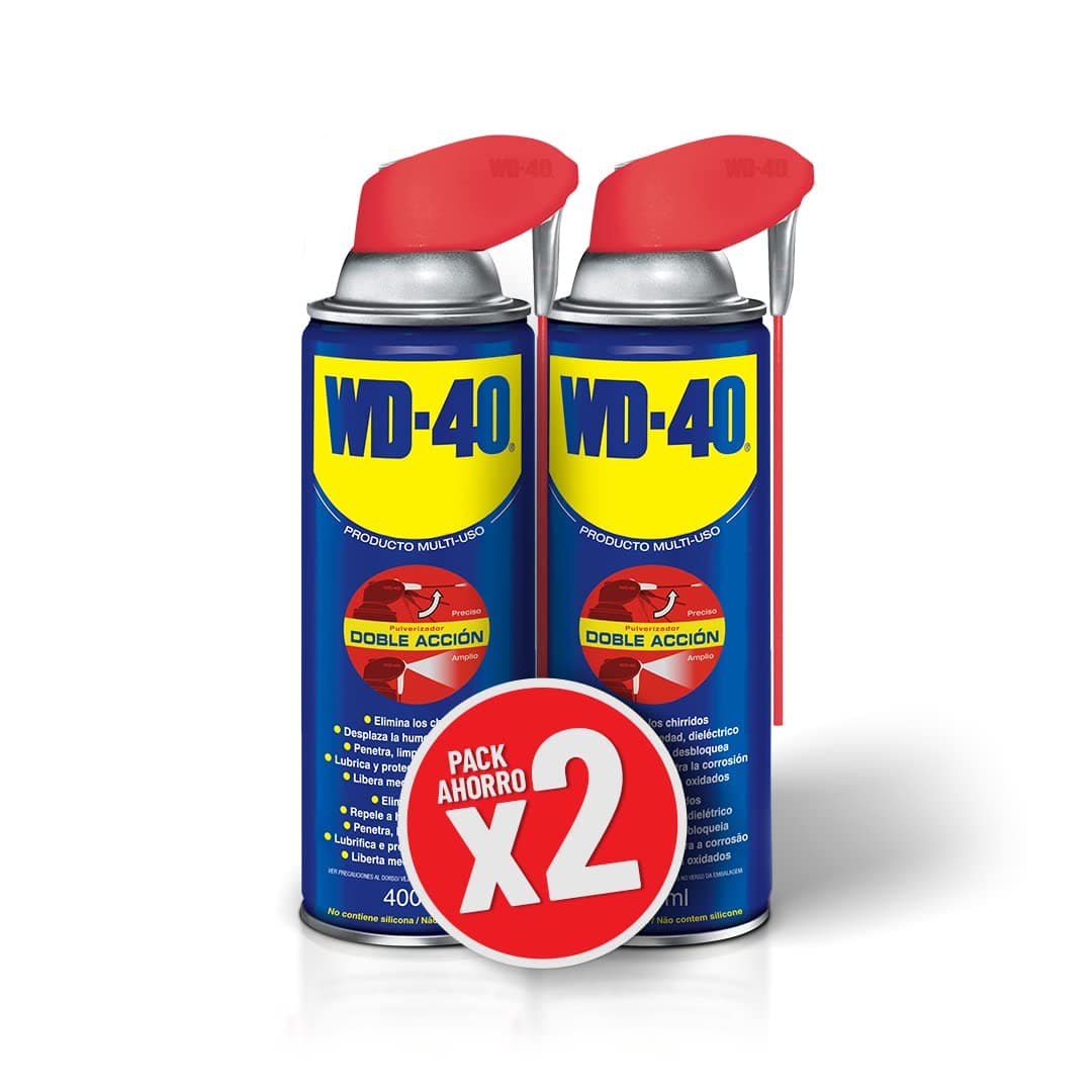 WD-40 Producto Multi-Uso- Spray 400ml-Lubrica, Afloja, Protege del óxido, Dieléctrico, Limpia metales y plásticos y Desplaza la humedad, Unitario — view 5