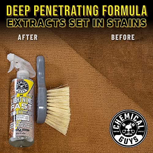 Chemical Guys Lightning Fast Carpet and Upholstery Stain Extractor - Chemical Guys Carpet Cleaner, Great for Fabric, Upholstery, Cars, Home, Office, Furniture, and More, Fresh Scent - 16 oz — view 5