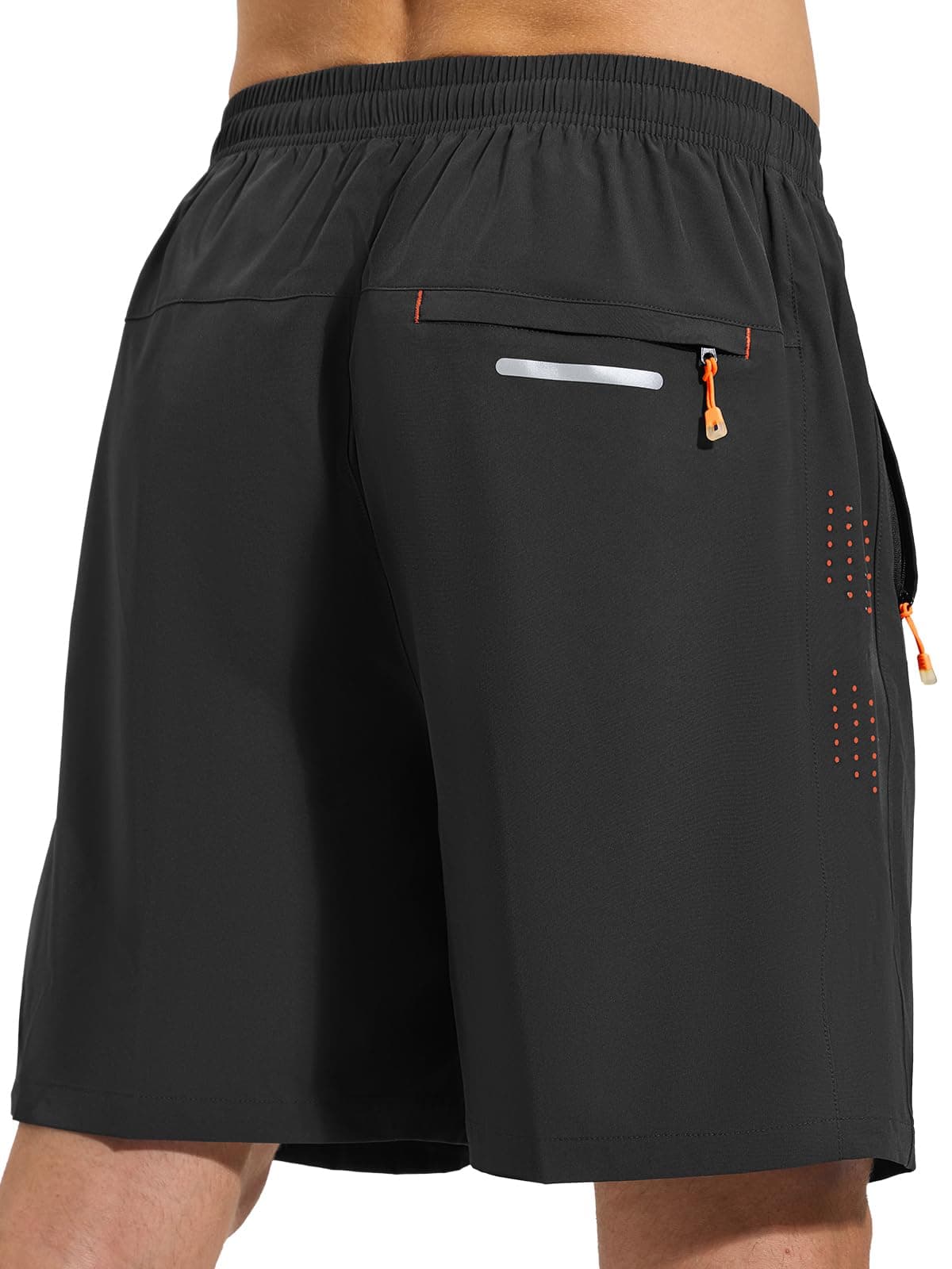 Cimic Pantalon Corto Hombre para con Bolsillo, Transpirables de Secado Rápido Correr Ropa Deportiva Hombre, Gym, Fitness,Tenis — view 3