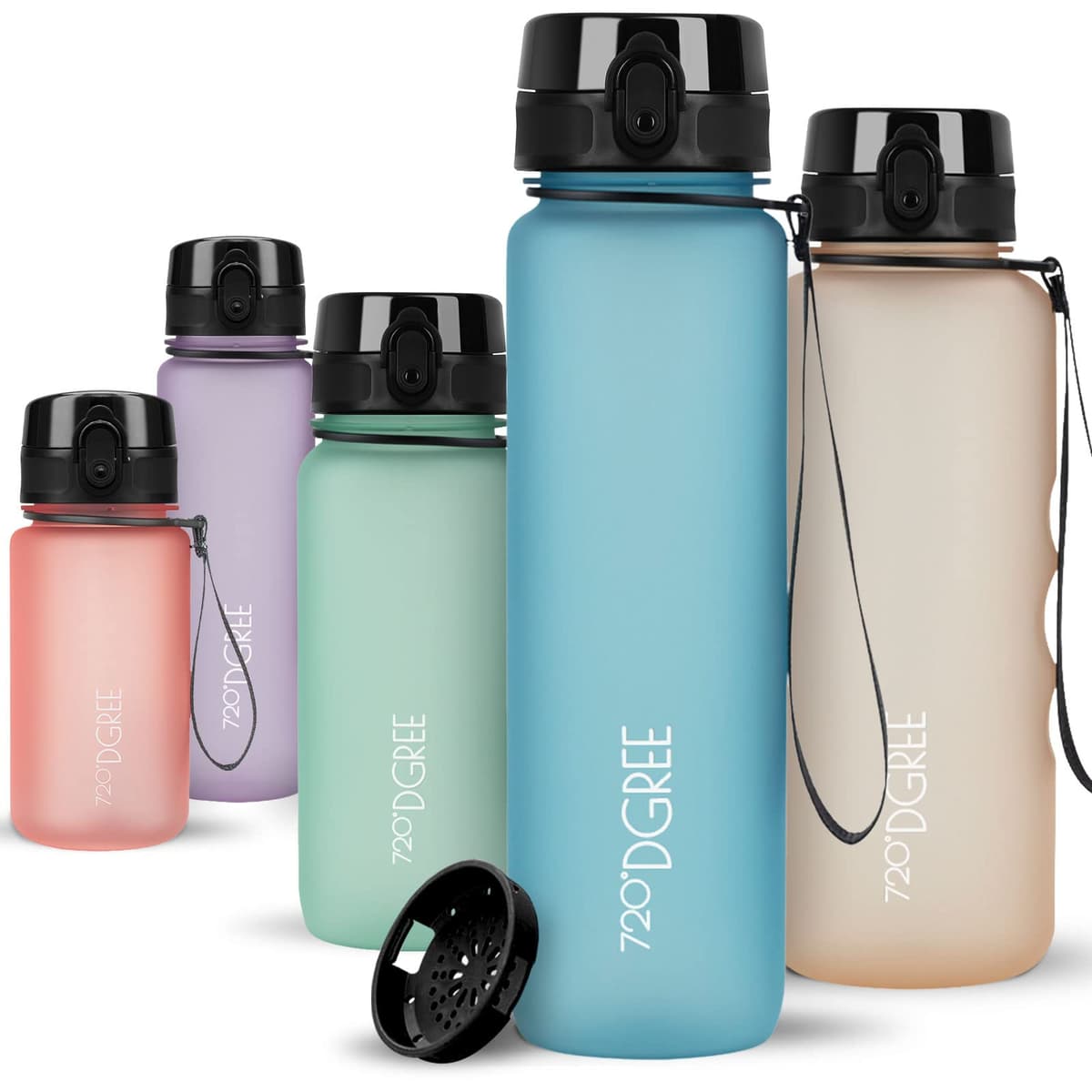 720°DGREE Botella de agua uberBottle – 1,5 litros, 1500ml | Novedosa botella deportiva | Sin BPA | Ideal para niños, fitness, deportes, fútbol, guardería, escuela, pequeños, antigoteo — view 32