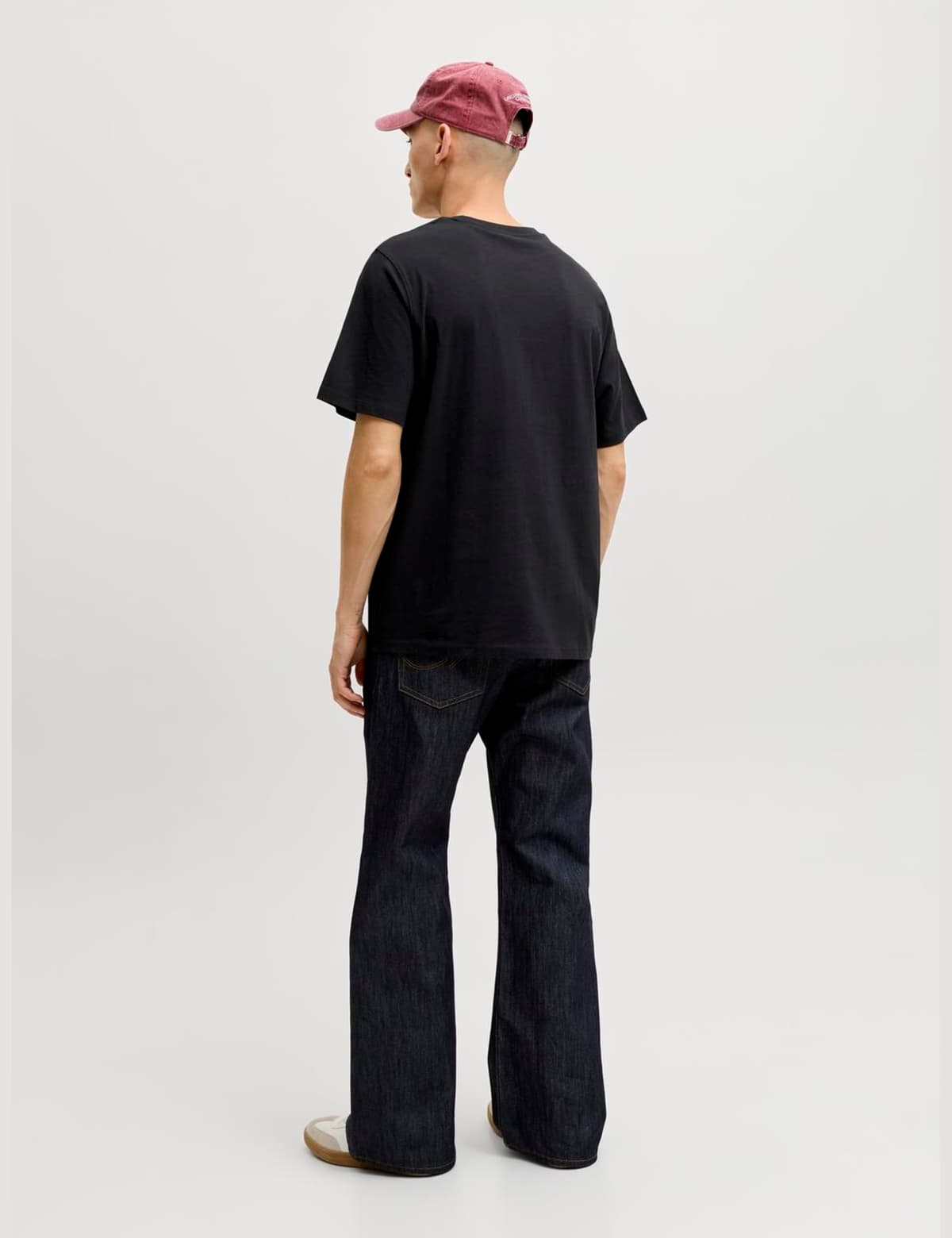 JACK & JONES T-Shirt Basic V-Neck T-Shirt — view 5