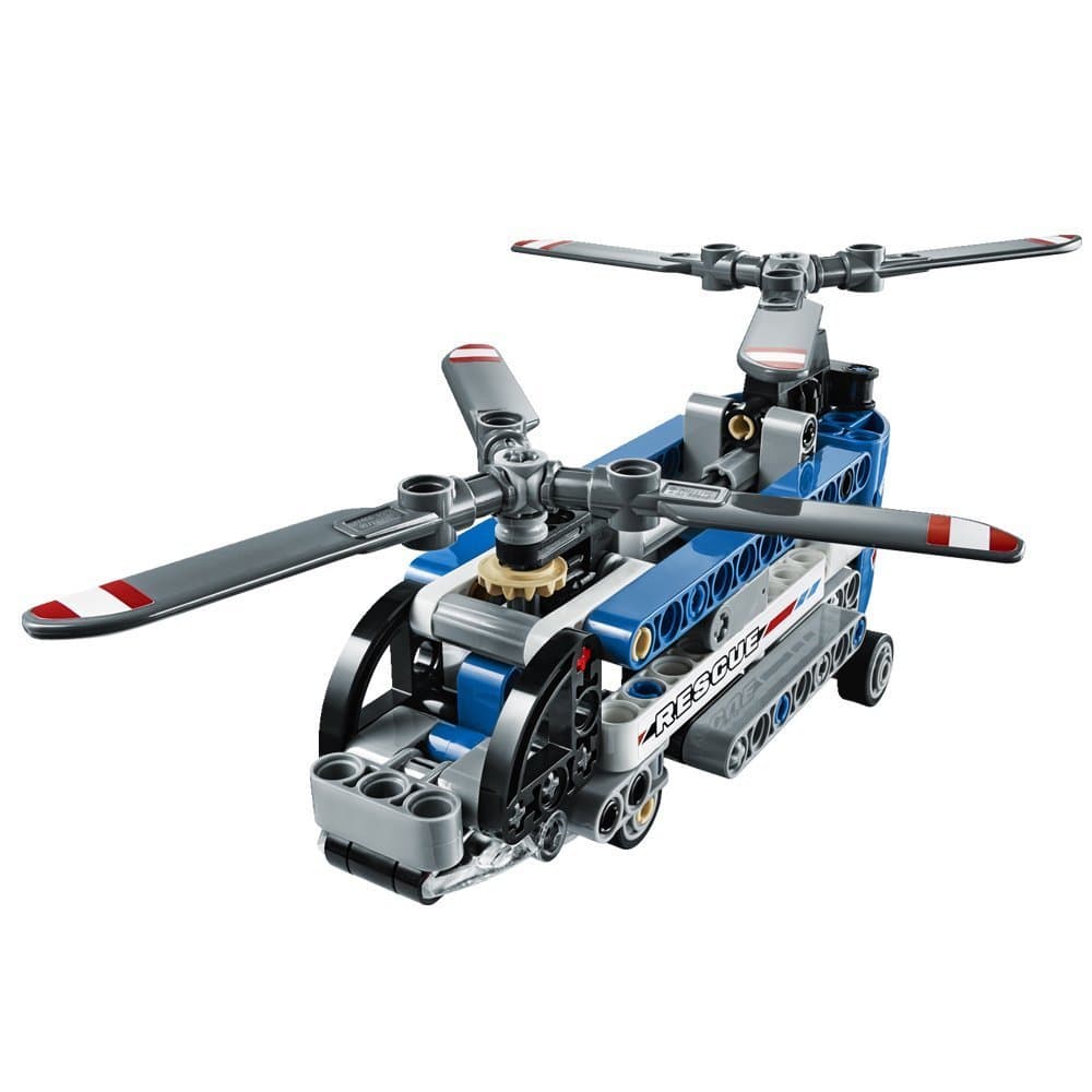 LEGO TECHNIC - Helicóptero de Doble hélice, Juegos de construcción (42020) — view 4