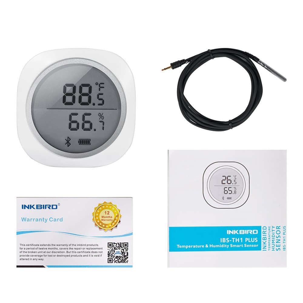 Inkbird IBS-TH1 Plus Bluetooth Temperature and Humidity Sensor- Humidity Temperature Recorder — view 8