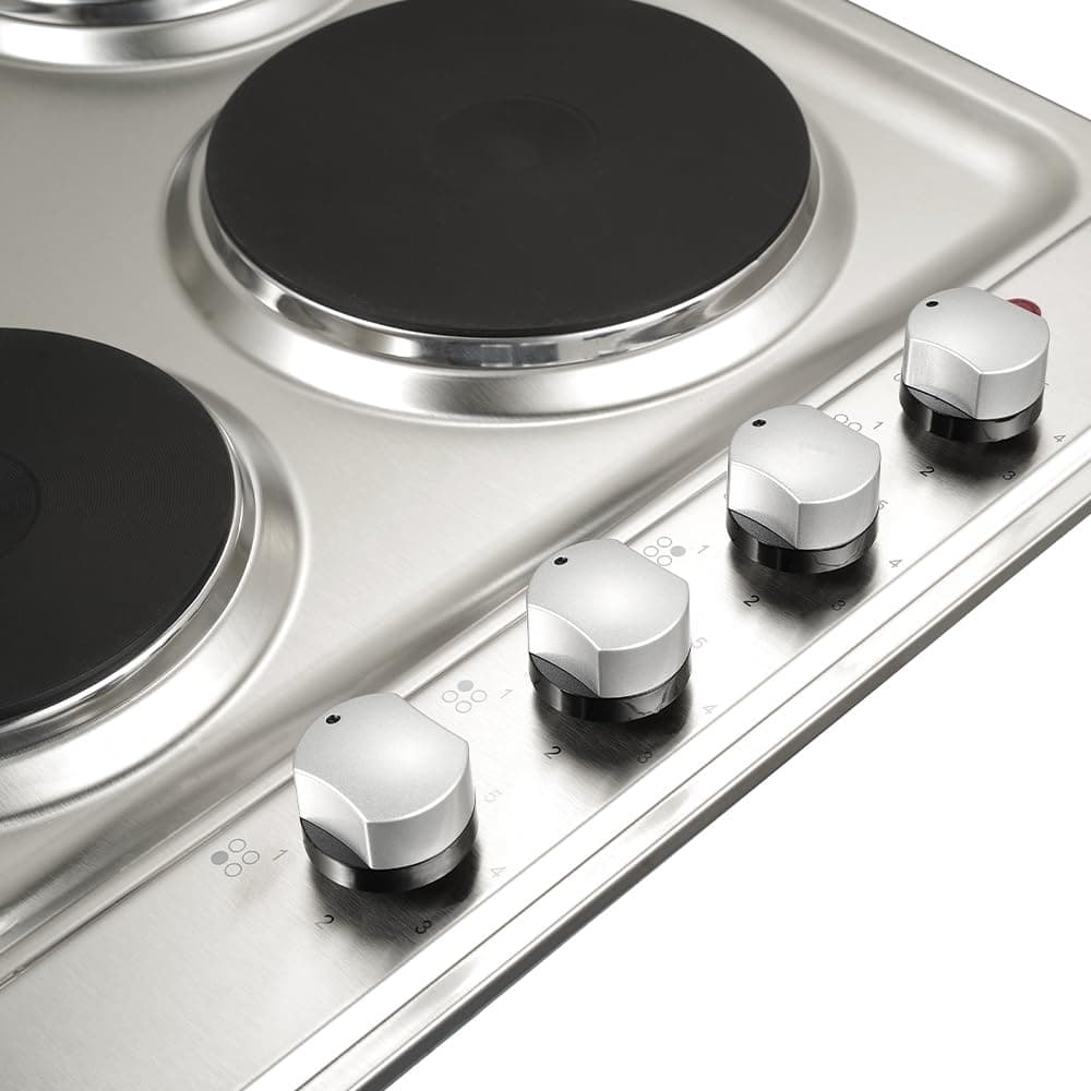 Cookology Oven & Hob Bundle - 60cm Built In Electric Static Oven with Solid Plate Hob — view 5