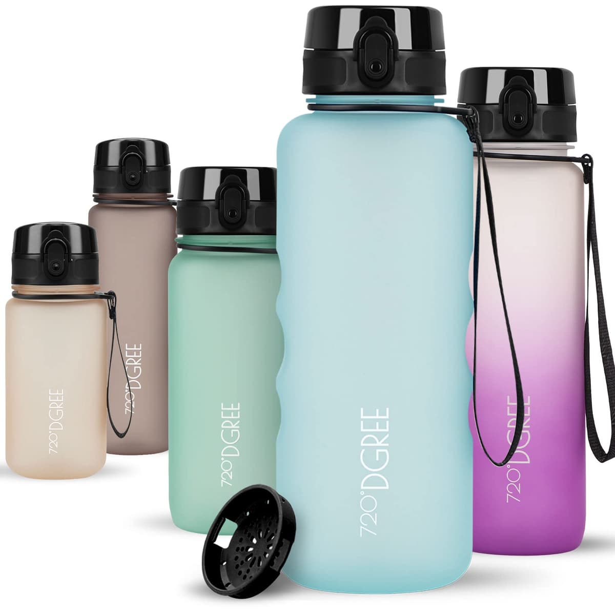 720°DGREE Botella de agua uberBottle – 1,5 litros, 1500ml | Novedosa botella deportiva | Sin BPA | Ideal para niños, fitness, deportes, fútbol, guardería, escuela, pequeños, antigoteo — view 124