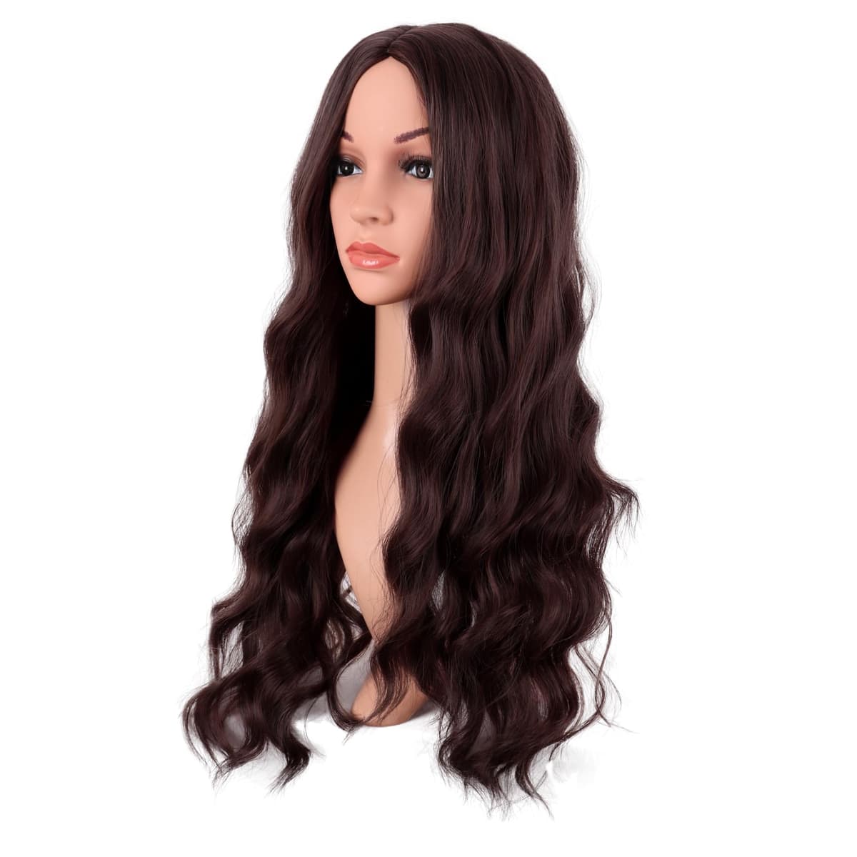 Mapofbeauty 32 Pulgadas/80cm de Luz Rubia Pelo Largo Rizado Ondulado Peluca Cosplay Peluca — view 28
