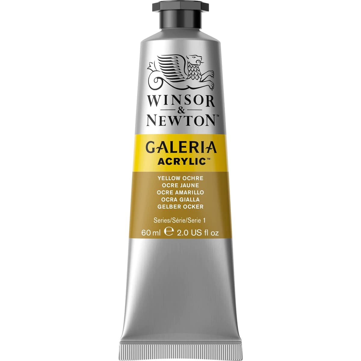 Winsor & Newton Galería - Pintura Acrílica , 60 ml, Amarillo (Yellow Ochre) — view 5