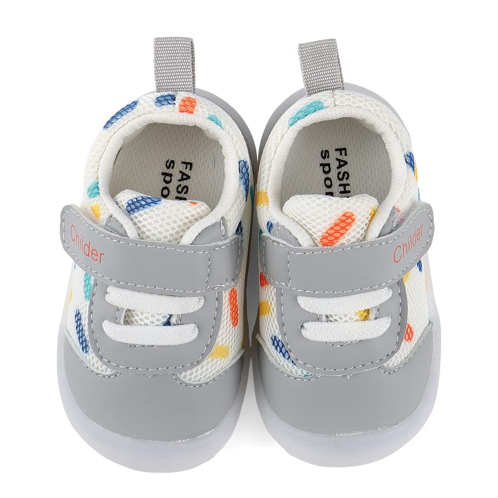 MASOCIO Baby Boys Girls First Walking Shoes Infant Toddler Trainers Anti-Slip Shoes — view 3