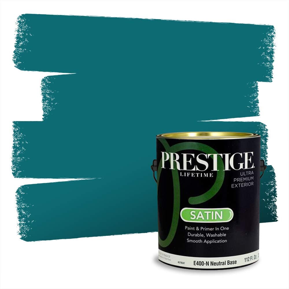 PRESTIGE Paints Interior Paint and Primer In One, 1-Gallon, Semi-Gloss, Comparable Match of Valspar* Dewdrop* — view 799