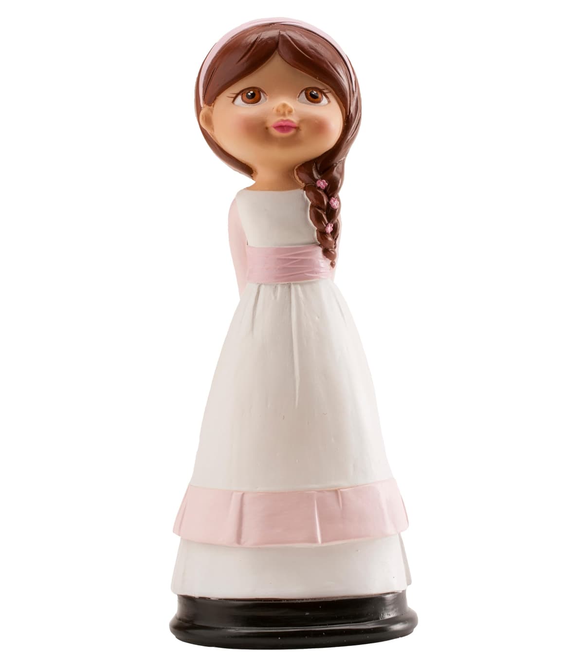 dekora - Figura Decorativa para Primera Comunión - Niña con Catecismo - Elaborada en Resina - Adorno para Tartas - 13 Centímetros de Alto - Diseño Original y Detallado - Apto para Contacto Alimentario — view 7