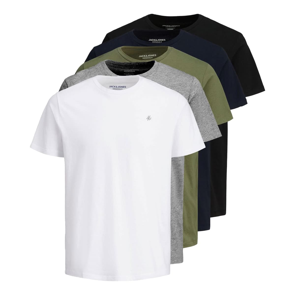 JACK & JONES T-Shirt Plain O-Neck T-Shirt — view 63