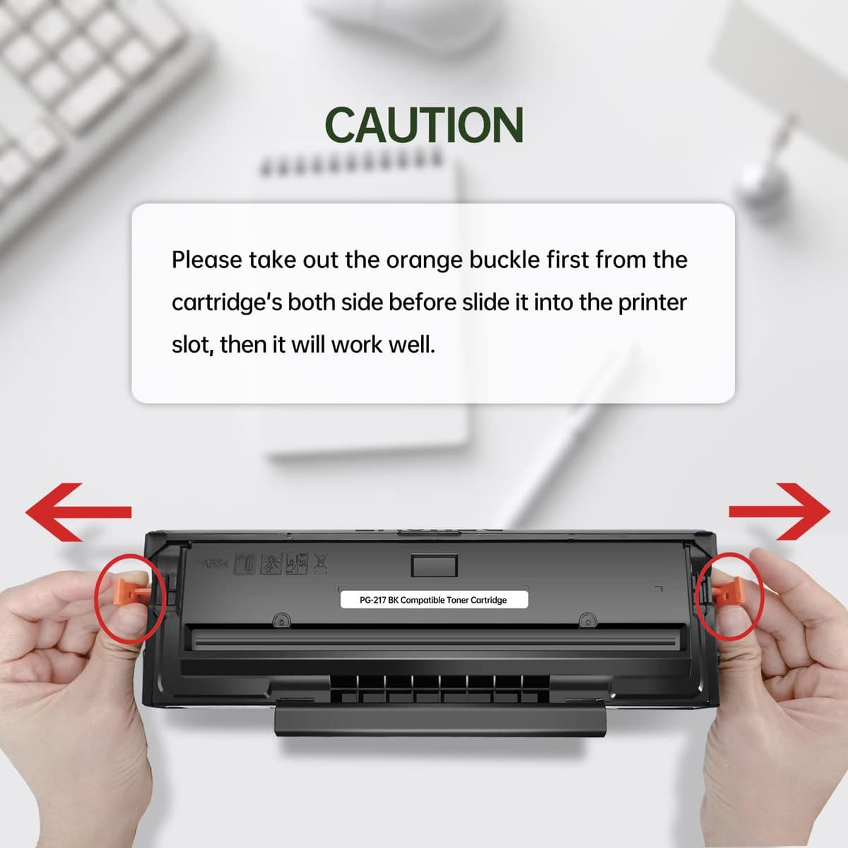 PG-217 PG217 Compatible Toner Cartridge With Upgraded Chip Replace for Pantum P2200, P2200W, M6507, M6507NW, M6607NW, High Yield (1600 Pages) 1 pack. — view 4