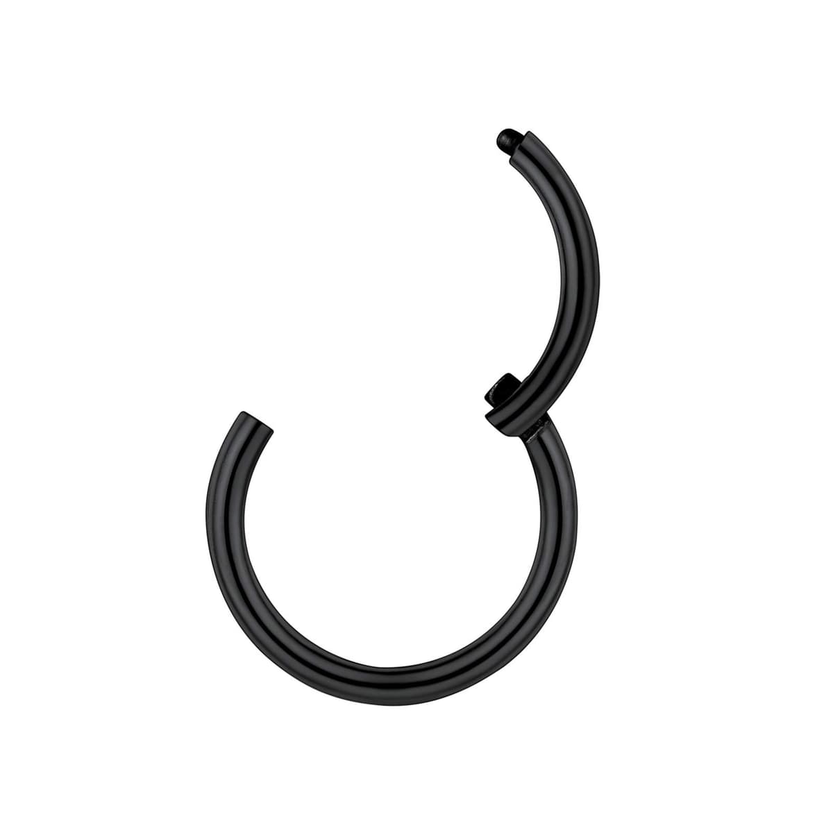 PROSTEEL Un Piercing Nariz Aro Septum Acero Quirurgico, Pendientes Nostril Labio Tragus con Calibre 20G / 18G Grosor, 6-10 mm Diámetro, Plateado/Dorado/Rosado/Negro — view 12