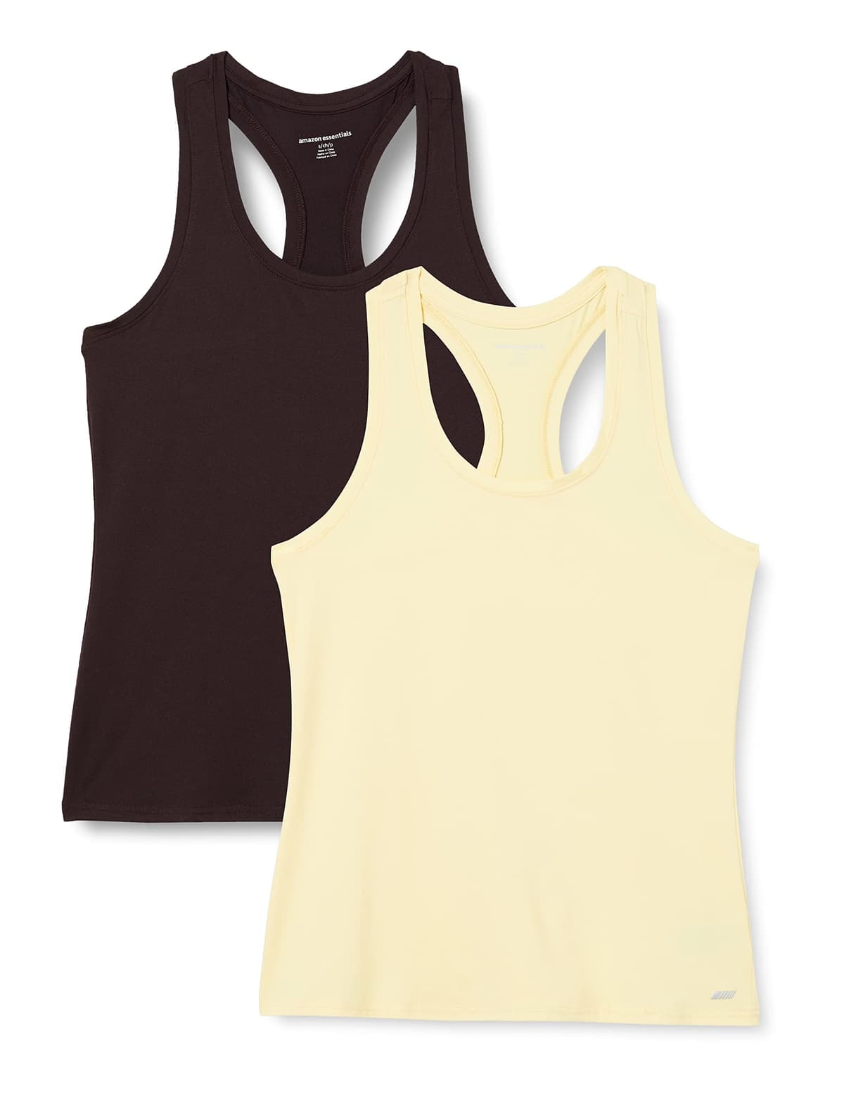 Amazon Essentials Top Deportivo Elástico de Entrenamiento, Secado Rápido y Espalda Nadadora (Tallas Grandes) Mujer, Paquetes Múltiples — view 23