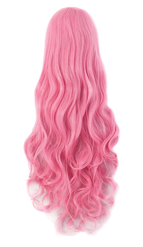Mapofbeauty 32 Pulgadas/80cm de Luz Rubia Pelo Largo Rizado Ondulado Peluca Cosplay Peluca — view 97