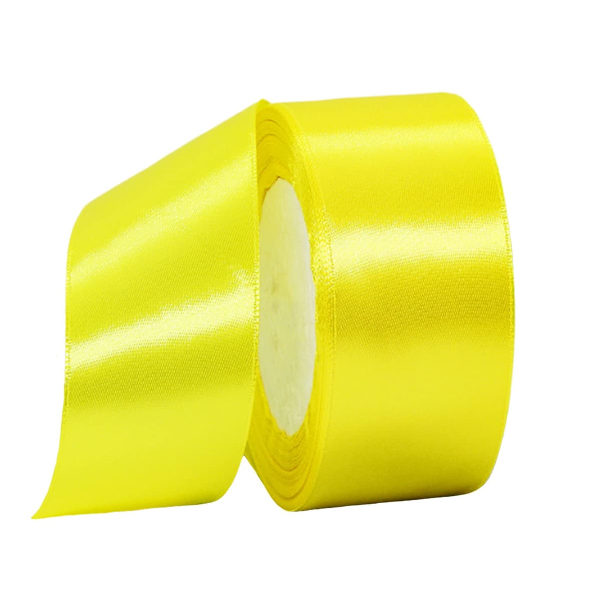 40mm Wide White Ribbon Thick Wedding Car Ribbon 22m, 1.5 inch Thick White Satin Ribbon for Gift Wrapping Wedding Car Christmas Birthday Cake Hair Bow Florist Bouquet Crafts Decorations — view 145