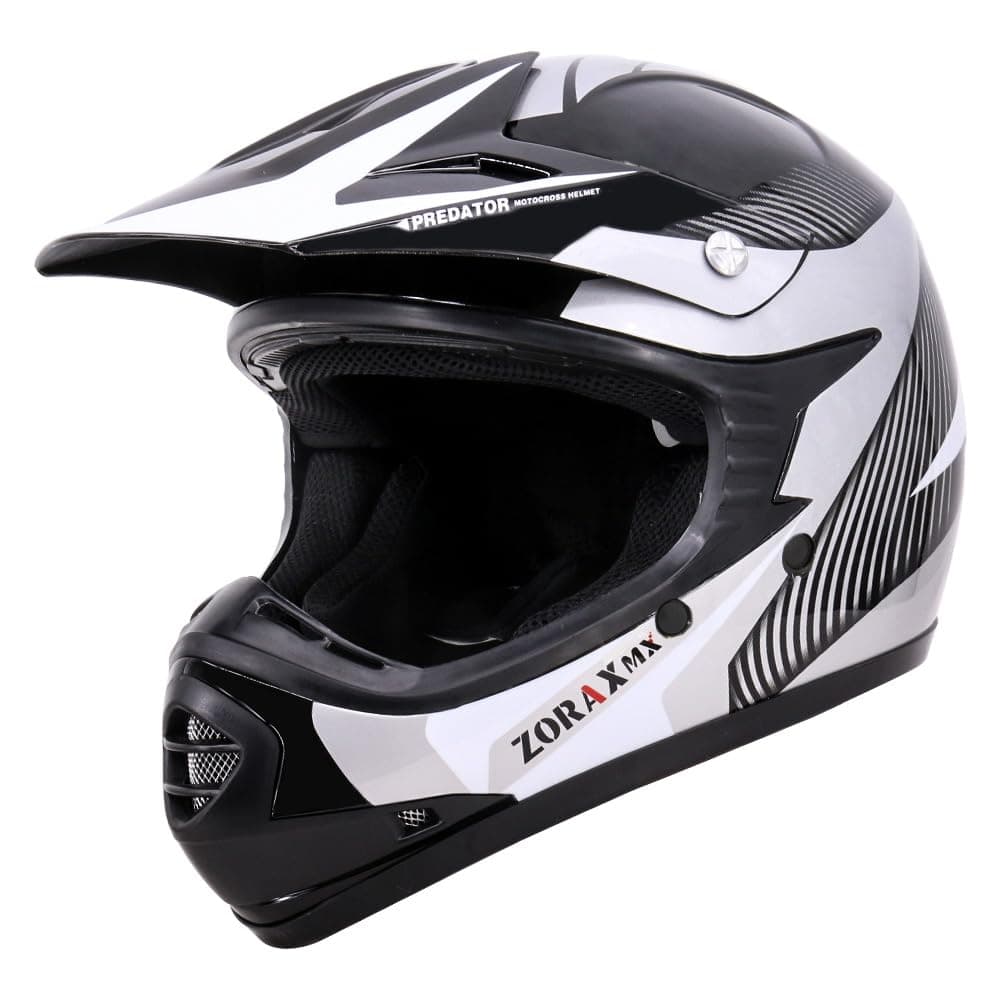 Zorax Black M (51-52cm) Kids MX Motocross Helmet Children Motorbike Dirt Bike Helmet ECE 22-06 — view 27