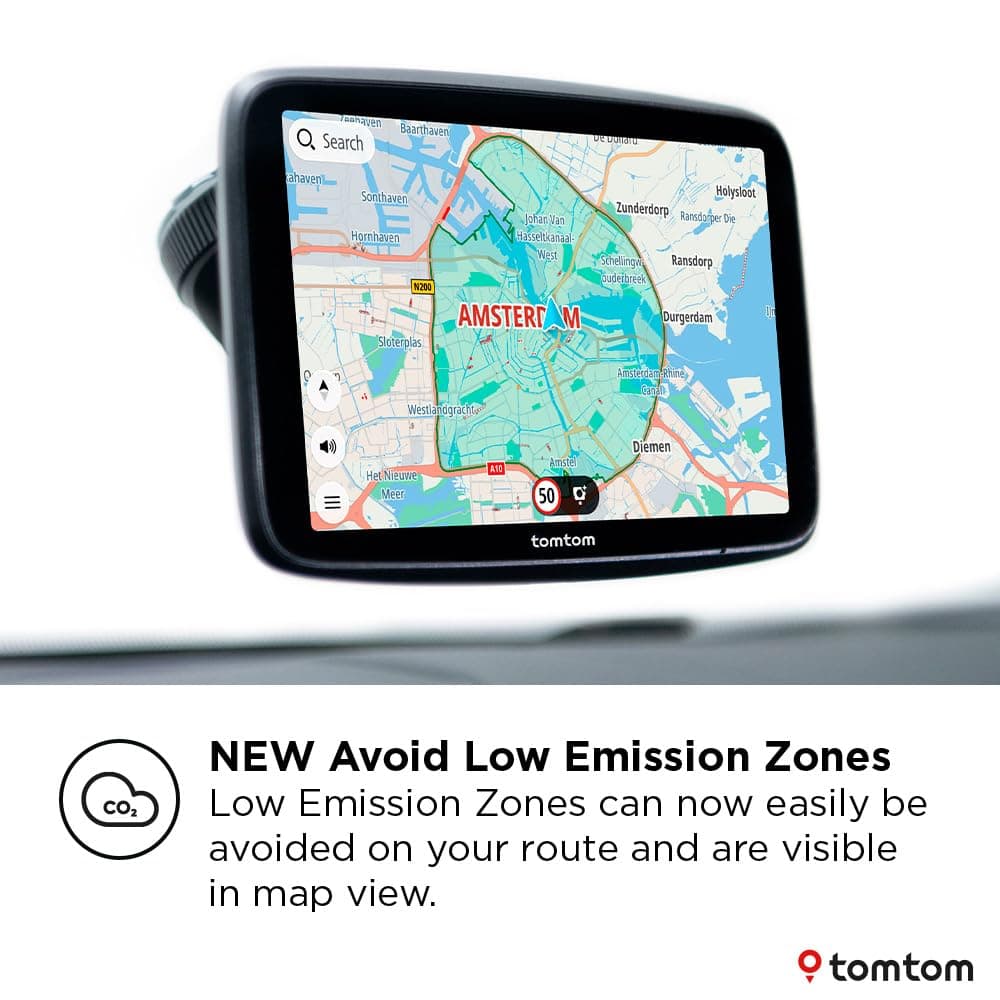 TomTom Car Sat Nav GO Superior (6 Inch, with Traffic Congestion and Speed Cam Alerts thanks to TomTom Traffic, World Maps, Quick-Updates via WiFi, Fuel Prices, Click-Drive Mount) - NEW SOFTWARE — view 3