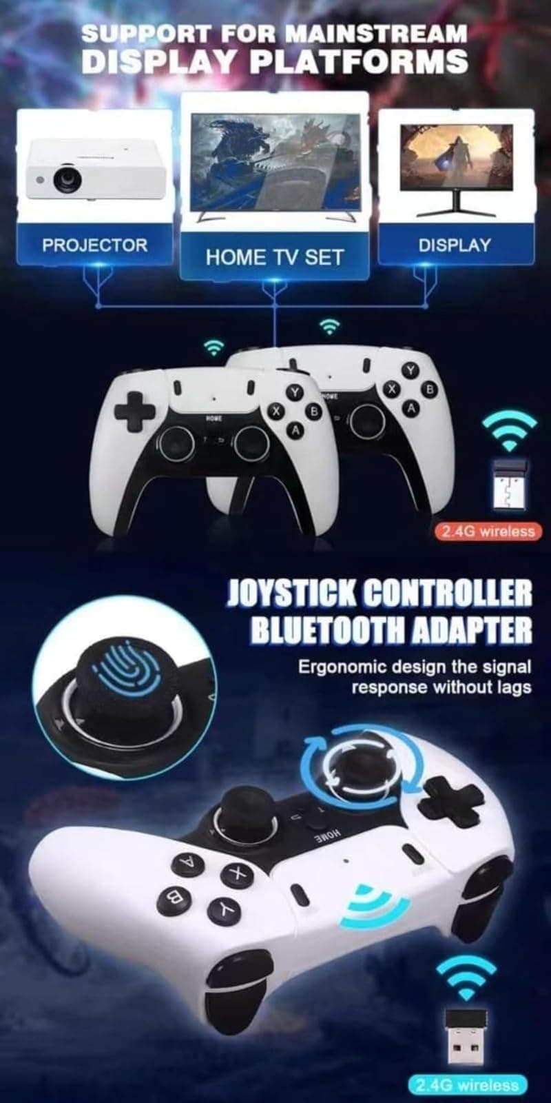 Juego de batalla retro arcade 4K de alta definición para dos jugadores, consola de juegos arcade retro inalámbrica de 2.4 G, memoria de 64 GB/128 GB, más de 40.000 juegos integrados, mini arcade — view 4