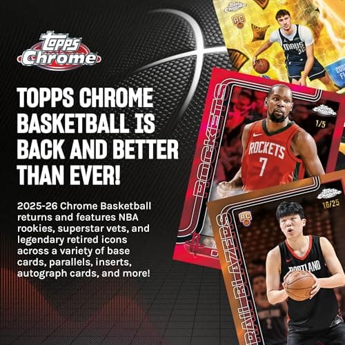 Topps 2025-26 Chrome Basketball - Factory Sealed - Value Box — view 2