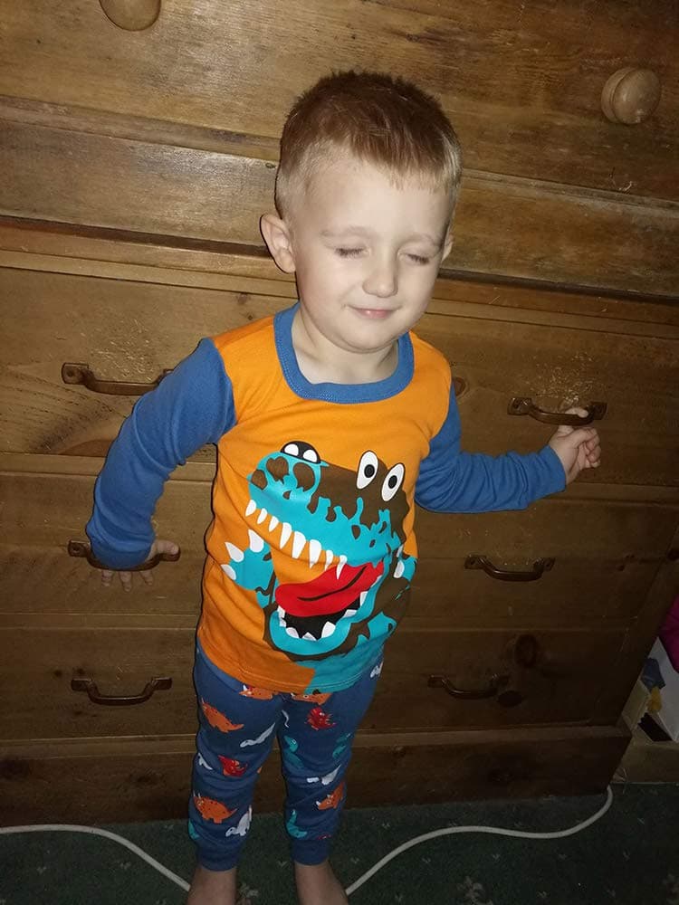 TEDD Boys Pyjamas Dinosaur Nightwear Cotton Toddler Clothes Kids Sleepwear Long Sleeve Christmas Pjs Sets 2 Piece Outfit Xmas Gift 1-12 Years — view 2
