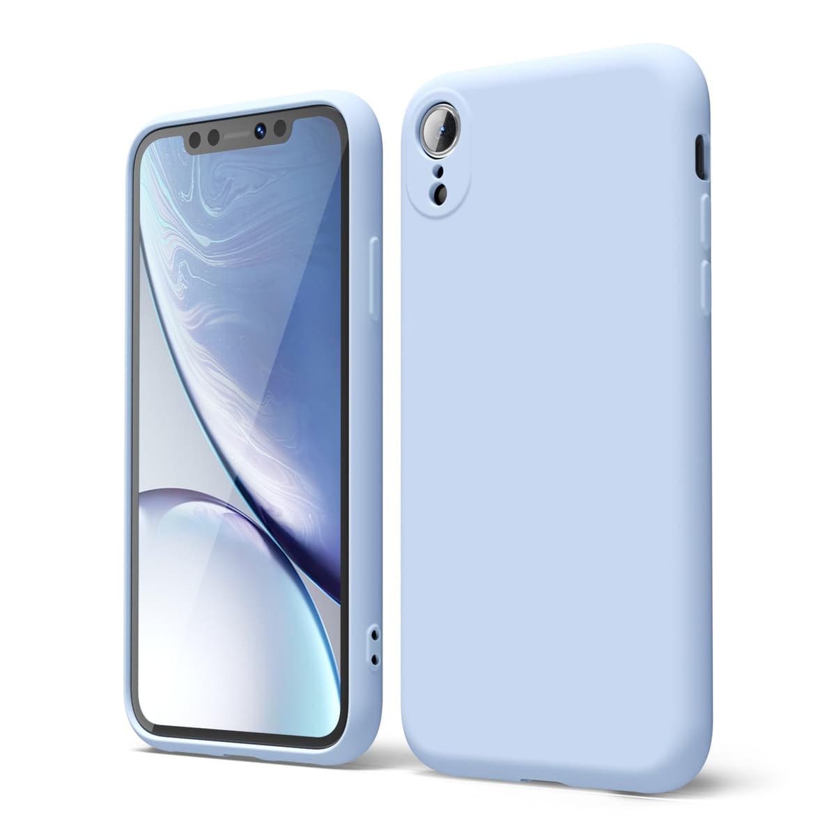 oakxco for iPhone 17 Pro Max Phone Case Liquid Silicone, Cute Thin Slim Grip Soft Rubber Gel for Women Men, Smooth Matte TPU Plain Solid Color Girly Simple Case with Camera Cover, Light Pink — view 631