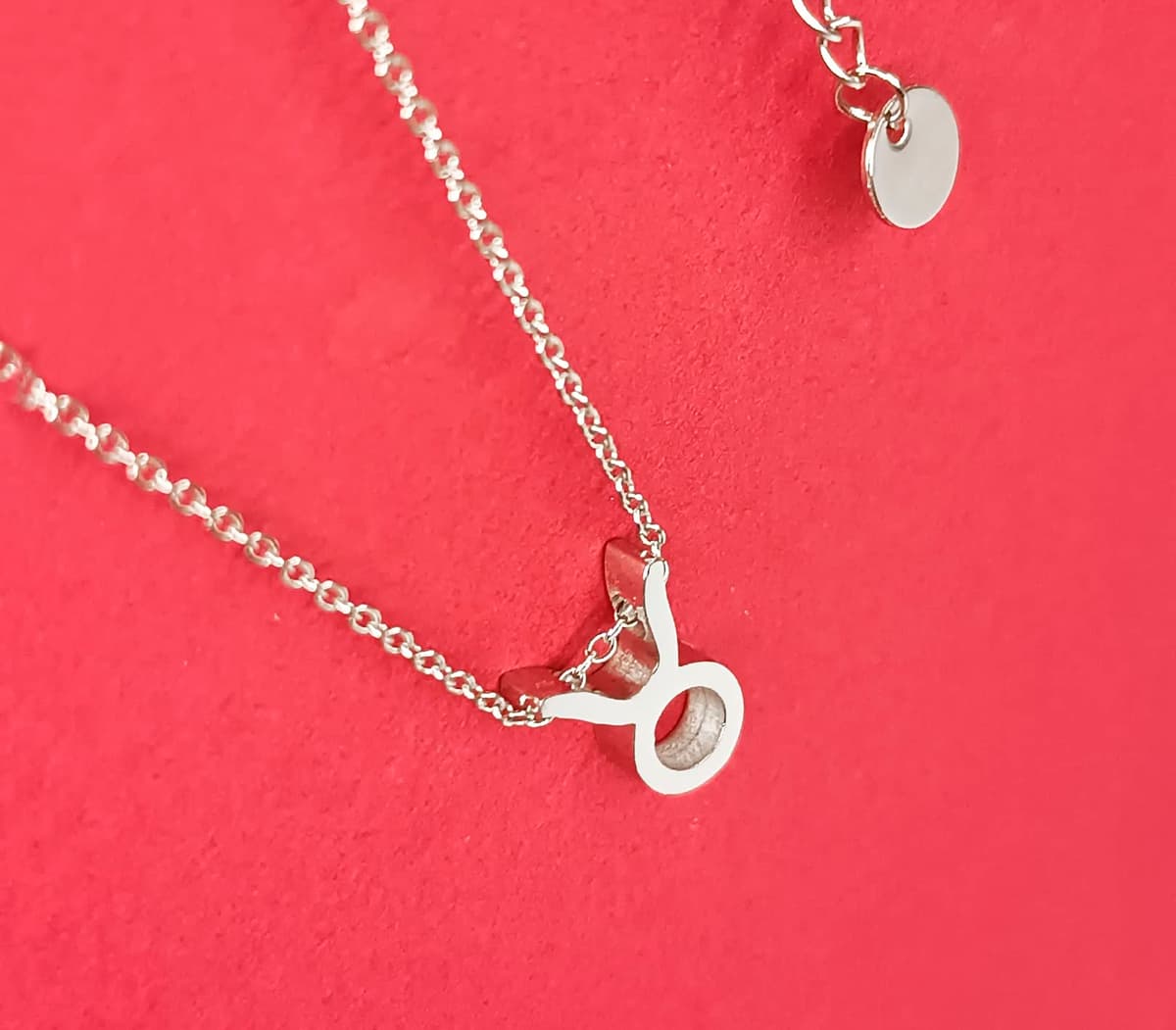 Collar Signo Zodiaco Acero Inoxidable hermosa Tarjeta Significado Signo Zodiacal Colgante Horóscopo Para mujer Regalo Cumpleaños — view 3