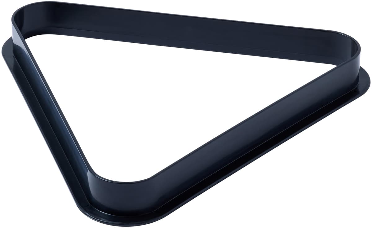 POWERGLIDE Estante Triangular para Pelotas de Billar o Billar, Capacidad para 10 o 15 Pelotas, plástico Negro — view 2