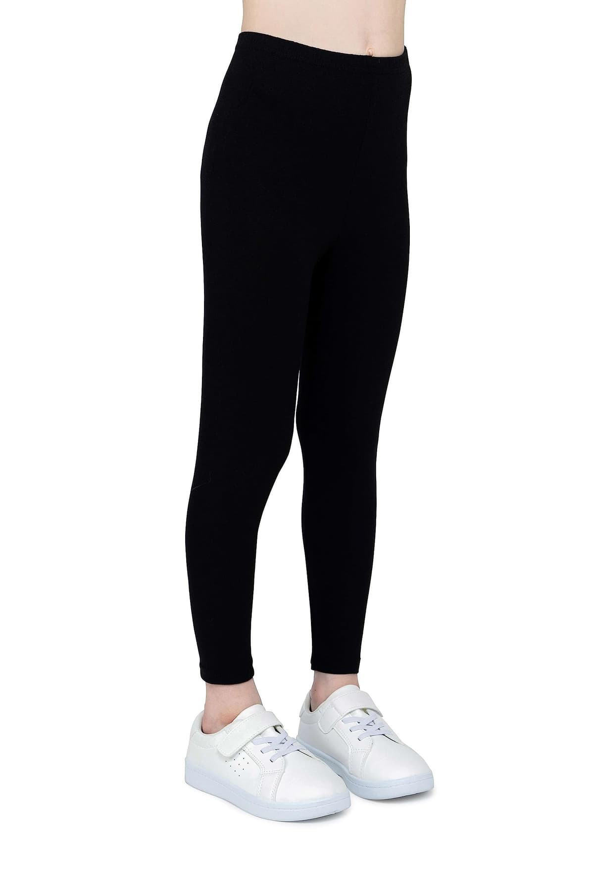 Leggings de algodón para niñas, Suaves y cómodos, para Entrenamiento Casual, Estilo Elegante, Ropa básica Zoe