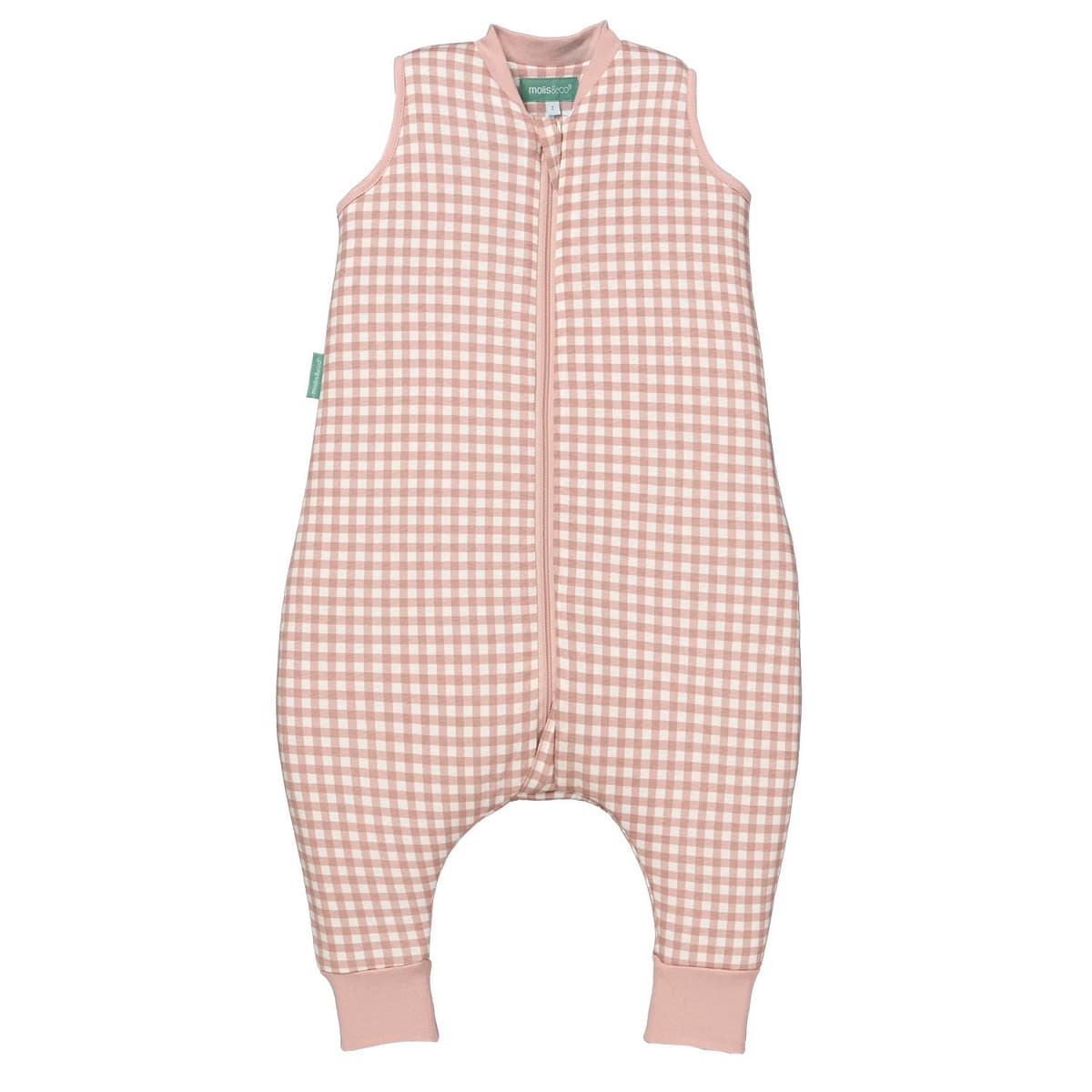 molis&co - Pijama Manta con Pies 2.5 TOG - 70 cm (1 año) - Ideal para Invierno - Suave y cálido - 100% algodón (Oeko-Tex 100) - Green Garden — view 12