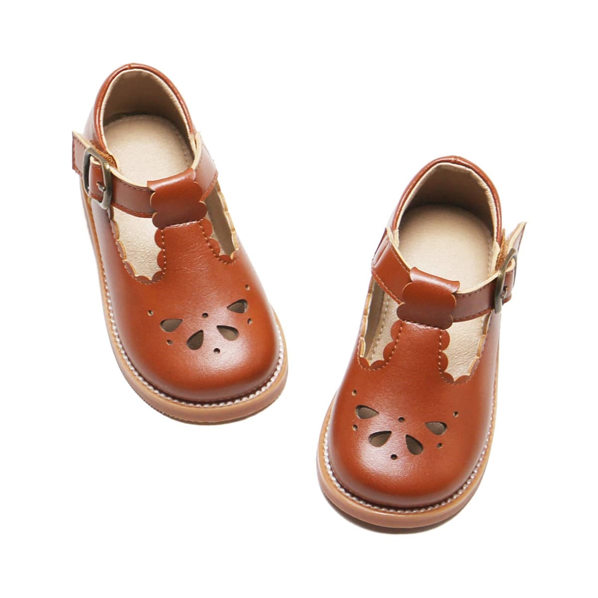 Felix & Flora Toddler Little Girl Mary Jane Dress Shoes - Ballet Flats for Girl Party School Shoes — view 29