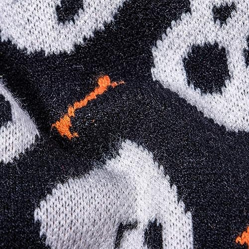 CuteBone Dog Sweater with Turtleneck Knitted Leash Hole — view 4